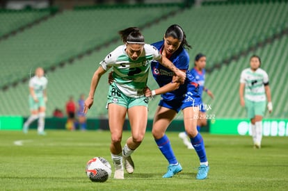 Ximena Rios, Lia Romero | Santos vs Cruz Azul femenil