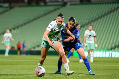 Ximena Rios, Lia Romero | Santos vs Cruz Azul femenil