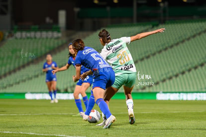 Lia Romero, Ashley Domínguez | Santos vs Cruz Azul femenil