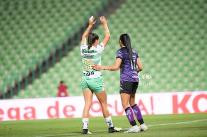 Lia Romero, Cristina Torres | Santos vs Mazatlan femenil J17 