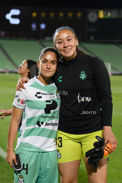 Aida Cantú, Maika Albéniz | Santos vs Mazatlan femenil J17 