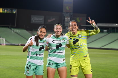 Michel Ruiz, Lia Romero, Gabriela Herrera | Santos vs Mazatlan femenil J17 