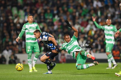 Germán Berterame, Pedro Aquino | Santos Laguna vs Rayados de Monterrey