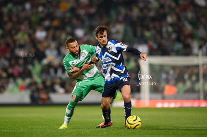 Duván Vergara, Jordi Cortizo | Santos Laguna vs Rayados de Monterrey