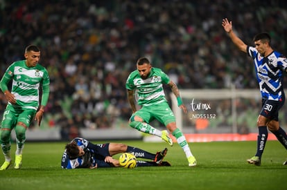 Duván Vergara, Jordi Cortizo | Santos Laguna vs Rayados de Monterrey