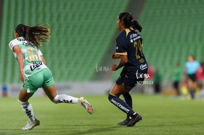 Michel Ruiz, Irma Pinzon | Santos vs Pumas femenil