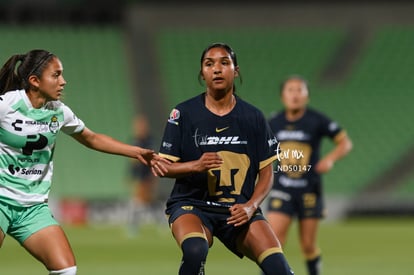 Irma Pinzon, Michel Ruiz | Santos vs Pumas femenil