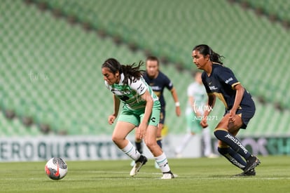 Irma Pinzon, Judith Félix | Santos vs Pumas femenil