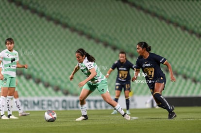 Irma Pinzon, Judith Félix | Santos vs Pumas femenil