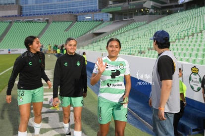 Stephanie Soto, Cynthia Rodríguez, Frida Cussin | Santos vs Pumas femenil