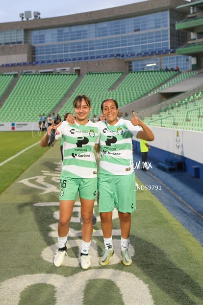 Yessenia Novella, Arlett Tovar | Santos vs Pumas femenil