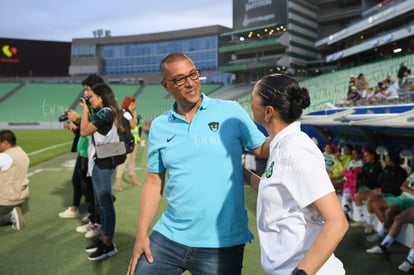 Marcello Frigério, Karla Maya | Santos vs Pumas femenil