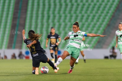 Yaneisy Rodríguez, Alexia Villanueva | Santos vs Pumas femenil