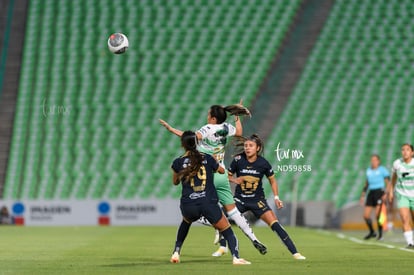 Yaneisy Rodríguez, Alexxandra Ramírez | Santos vs Pumas femenil