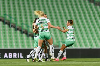 celebran gol de Lia | Santos vs Pumas femenil