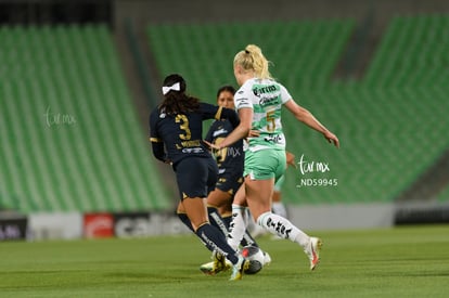 Mallory Olsson, Ana Mendoza | Santos vs Pumas femenil