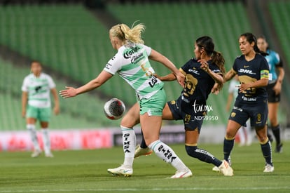 Mallory Olsson, Yaneisy Rodríguez | Santos vs Pumas femenil