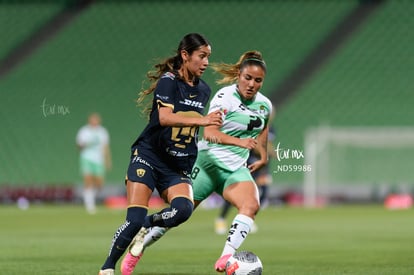 Yaneisy Rodríguez, Alexia Villanueva | Santos vs Pumas femenil