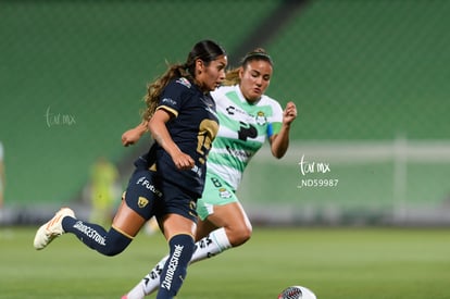 Yaneisy Rodríguez, Alexia Villanueva | Santos vs Pumas femenil