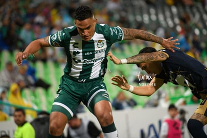 Anderson Santamaría, Leonardo Suárez | Santos Laguna vs Pumas UNAM J2