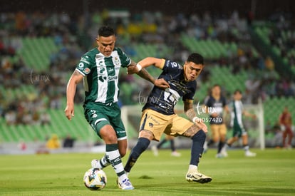 Anderson Santamaría, Leonardo Suárez | Santos Laguna vs Pumas UNAM J2