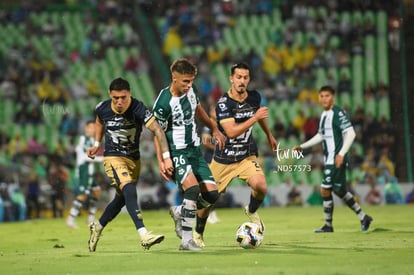 Pablo Bennevendo, Ramiro Sordo | Santos Laguna vs Pumas UNAM J2