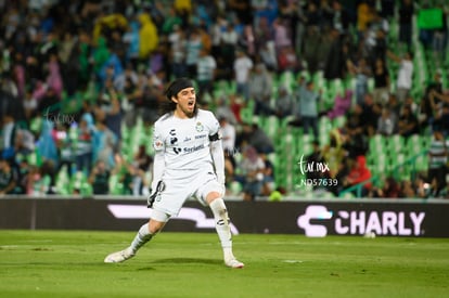 festejo de gol, Carlos Acevedo | Santos Laguna vs Pumas UNAM J2