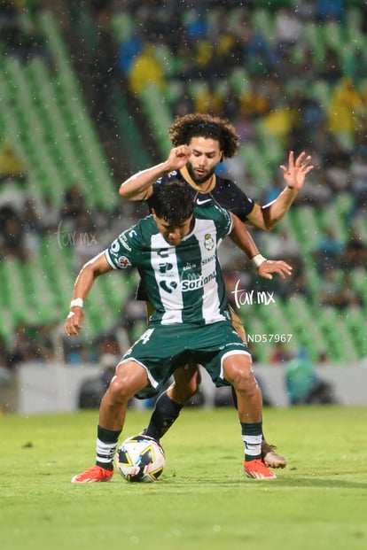 César Huerta, Diego Medina | Santos Laguna vs Pumas UNAM J2