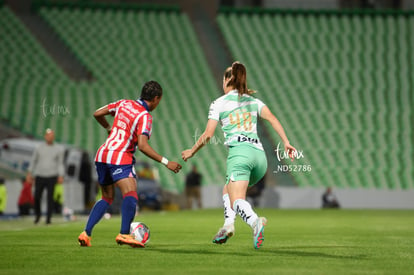 María De León, Trudi Carter | Santos Laguna vs Atlético San Luis femenil