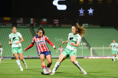 María De León, María Sánchez | Santos Laguna vs Atlético San Luis femenil