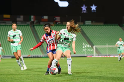 María De León, María Sánchez | Santos Laguna vs Atlético San Luis femenil