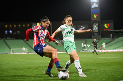 María De León, María Sánchez | Santos Laguna vs Atlético San Luis femenil