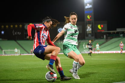 María De León, María Sánchez | Santos Laguna vs Atlético San Luis femenil