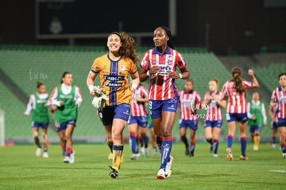 Farlyn Caicedo, Nicole Buenfil | Santos Laguna vs Atlético San Luis femenil