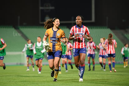 Farlyn Caicedo, Nicole Buenfil | Santos Laguna vs Atlético San Luis femenil