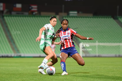 Lia Romero, Farlyn Caicedo | Santos Laguna vs Atlético San Luis femenil