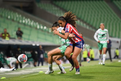 Lia Romero, Amalia González | Santos Laguna vs Atlético San Luis femenil