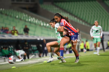 Lia Romero, Amalia González | Santos Laguna vs Atlético San Luis femenil