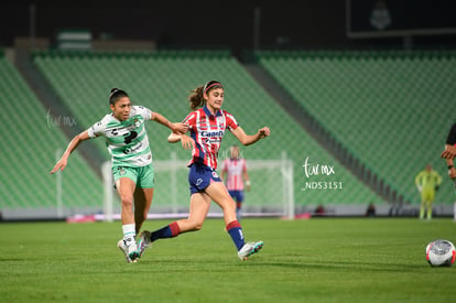 Lia Romero, Silvana González | Santos Laguna vs Atlético San Luis femenil