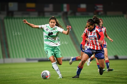 Mariela García, Alexxandra Ramírez | Santos Laguna vs Atlético San Luis femenil