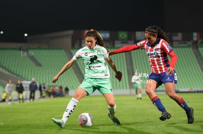 Mariela García, Alexxandra Ramírez | Santos Laguna vs Atlético San Luis femenil