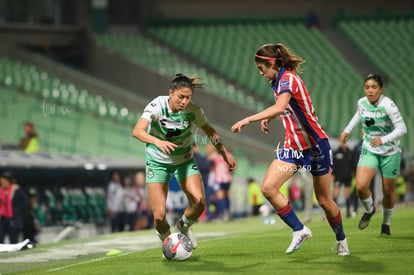 Lia Romero, Silvana González | Santos Laguna vs Atlético San Luis femenil