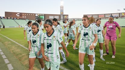 equipo, Nadia Jiménez, Marianne Martínez | Santos vs Tigres femenil J7