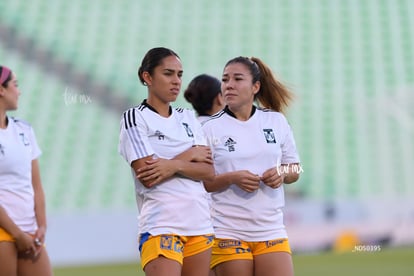 Maricarmen Reyes, Andrea Hernández | Santos vs Tigres femenil J7