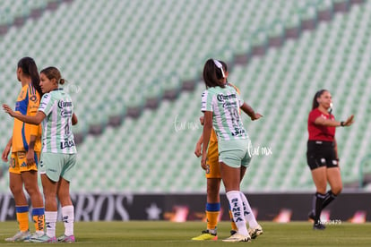 Mayte Valle, Havi Ibarra | Santos vs Tigres femenil J7