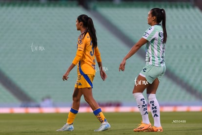 Bianca Sierra, María Peraza | Santos vs Tigres femenil J7