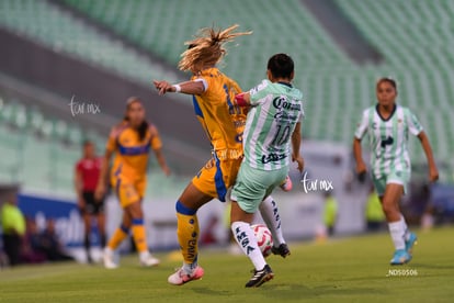 Lydia Rangel, Daniela García | Santos vs Tigres femenil J7