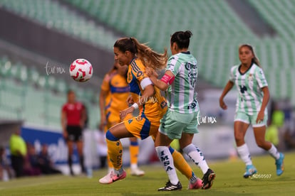 Lydia Rangel, Daniela García | Santos vs Tigres femenil J7