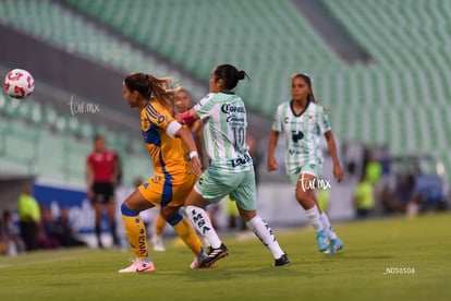 Lydia Rangel, Daniela García | Santos vs Tigres femenil J7