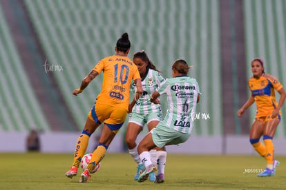 Jennifer Hermoso, Havi Ibarra | Santos vs Tigres femenil J7